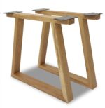 Trapez-bordben i træ