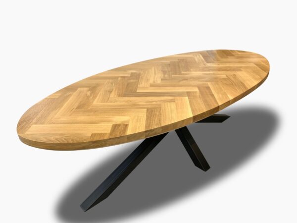 Oval sildebensbord