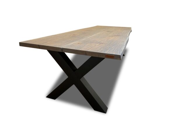 Rustik plankebord grå