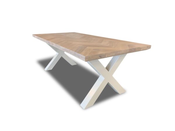 210cm sildebensbord hvid