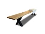 Bænk til plankebord
