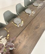 Sort plankebord i 2 hele planker