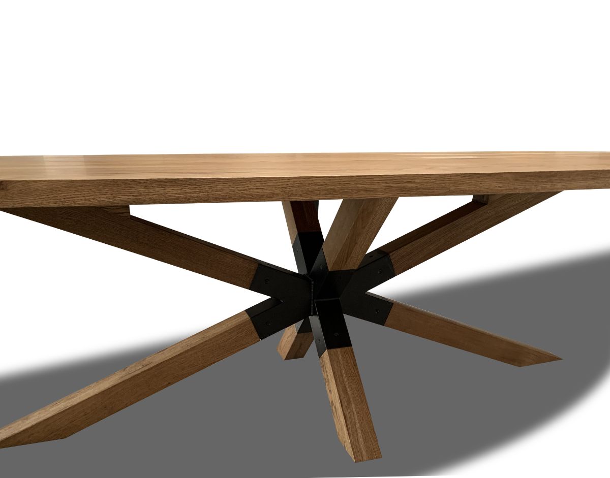 #1 - Spisebord eg Oval CUT 270 x 110 cm
