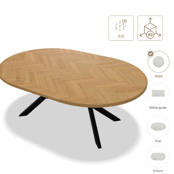 Sildebensbord 3D designer