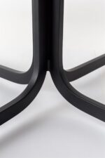 Sort lænestole med drejefunktion