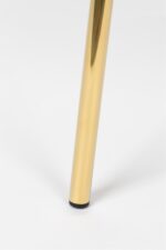 Jolien Gold Spisebordsstol - Lys Blå med armlæn - Billede 11